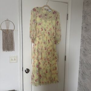 Tiered ruffled open back party dress